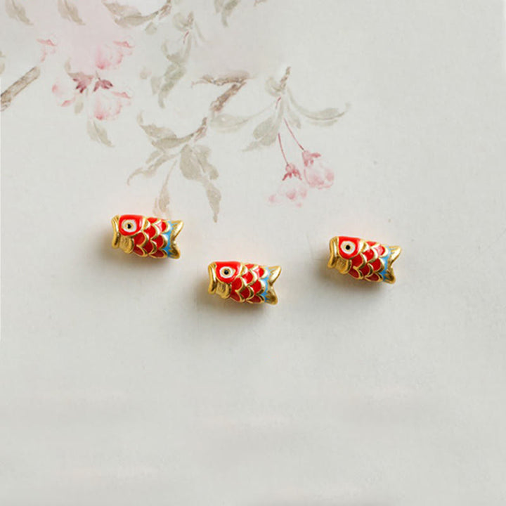 Buddha Stones999ゴールド 鯉 天然ガーネット守護ブレスレット - image 15