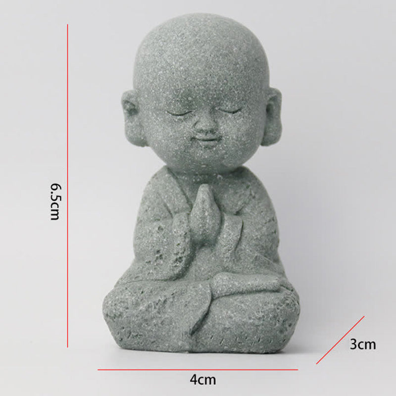 Buddha Stones瞑想 祈り 僧侶 仏像 静寂 室内装飾 - image 13
