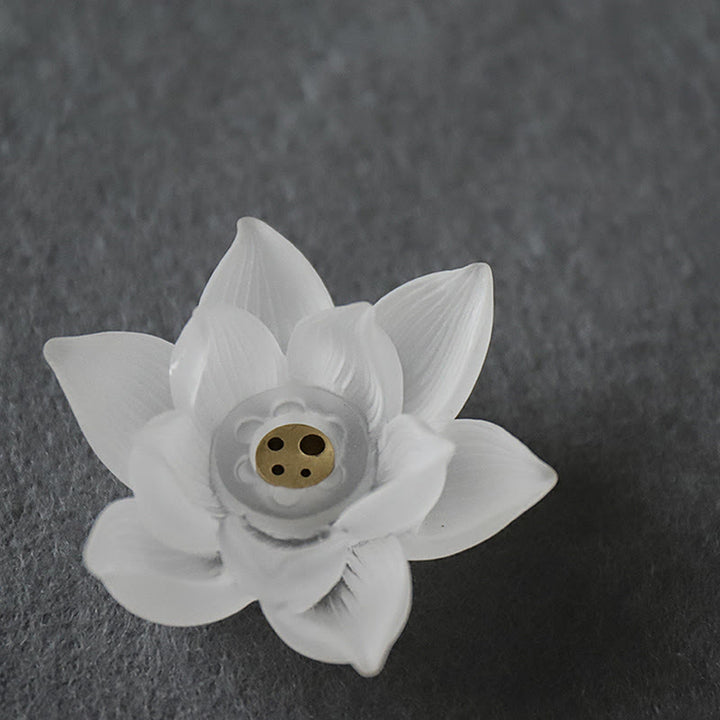 Buddha Stonesミニ蓮華琉璃クリスタルヒーリング瞑想スティック香炉 - image 17