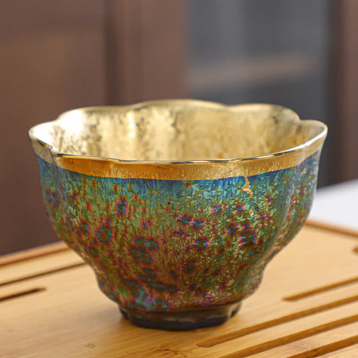 Buddha Stonesカラフルな陶器のティーカップ ティーカップ - 9cm×5.7cm×145ml - image 7