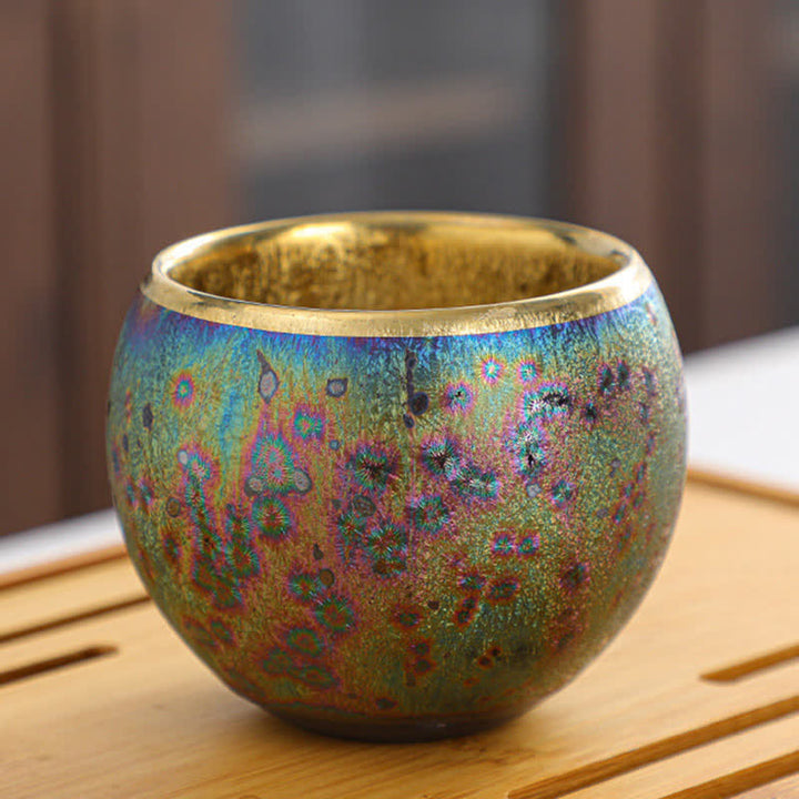 Buddha Stonesカラフルな陶器のティーカップ ティーカップ - 7cm×5.7cm×135ml - image 6