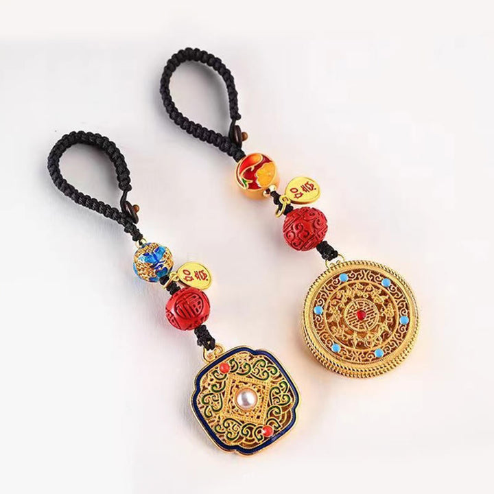 Buddha Stones福文字 祝福 如意 チャーム キーチェーン