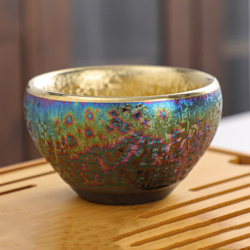 Buddha Stonesカラフルな陶器のティーカップ ティーカップ - 9.5cm×5.5cm×200ml - image 27