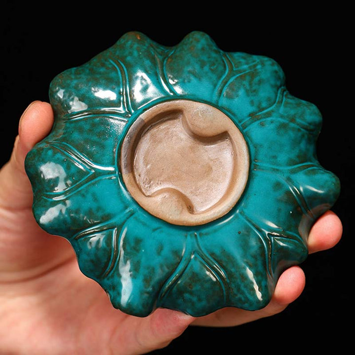 Buddha Stonesチベット 蓮の祝福 香炉 装飾