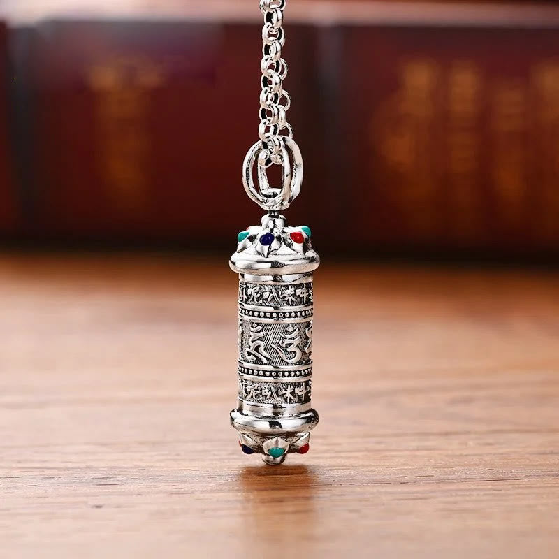 Buddha Stonesチベットオーム・マニ・パドメ・フムフォーカス ネックレス ペンダント - オーム・マニ・パドメ・フム(ラブ♥フォーカス) - image 1