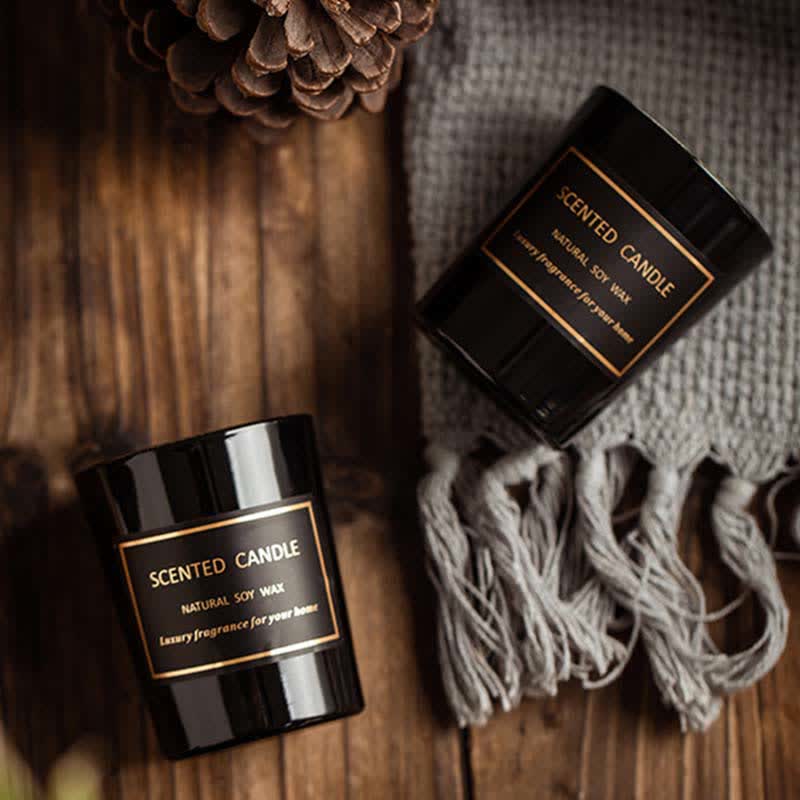 ブルーベルペアフリージアの香りの瞑想と祈りの香りのアロマセラピーソイワックスキャンドル - image 9