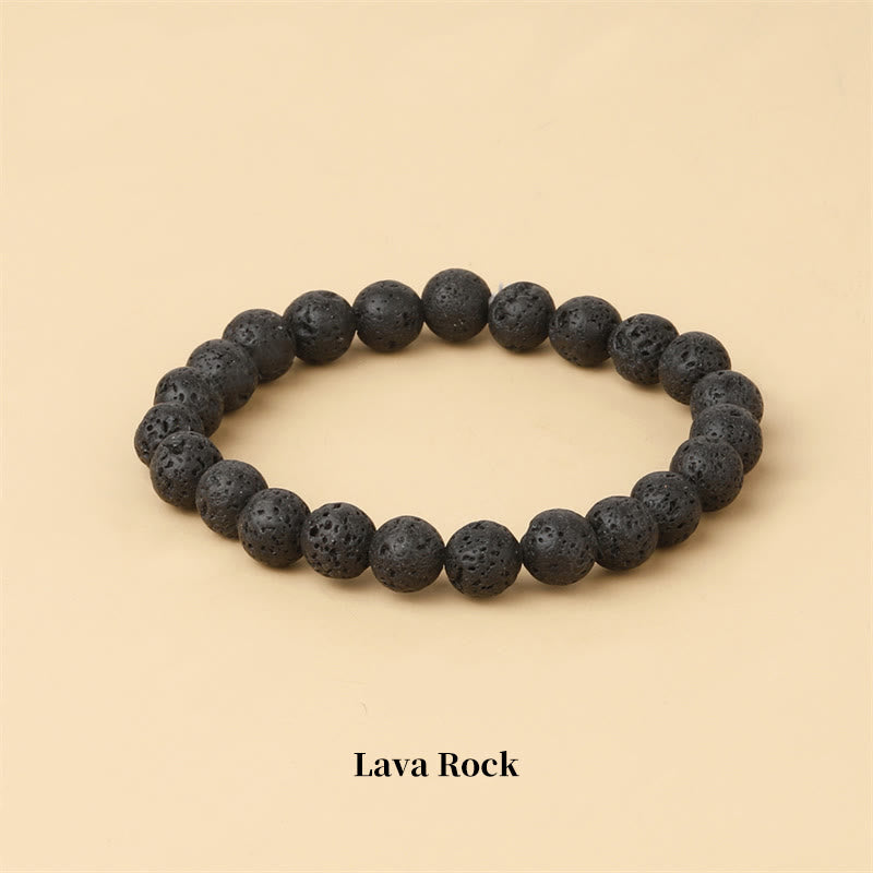 Buddha Stones 天然石クォーツ ヒーリングブレスレット