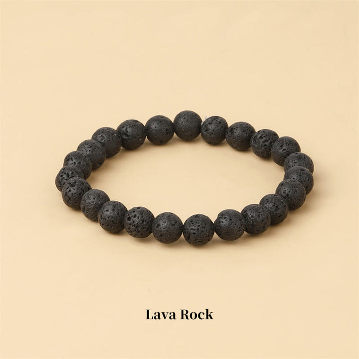Buddha Stones 天然石クォーツ ヒーリングブレスレット
