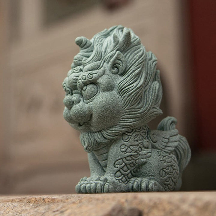 Buddha Stones風水 小型 貔貅 富と幸運 家の装飾
