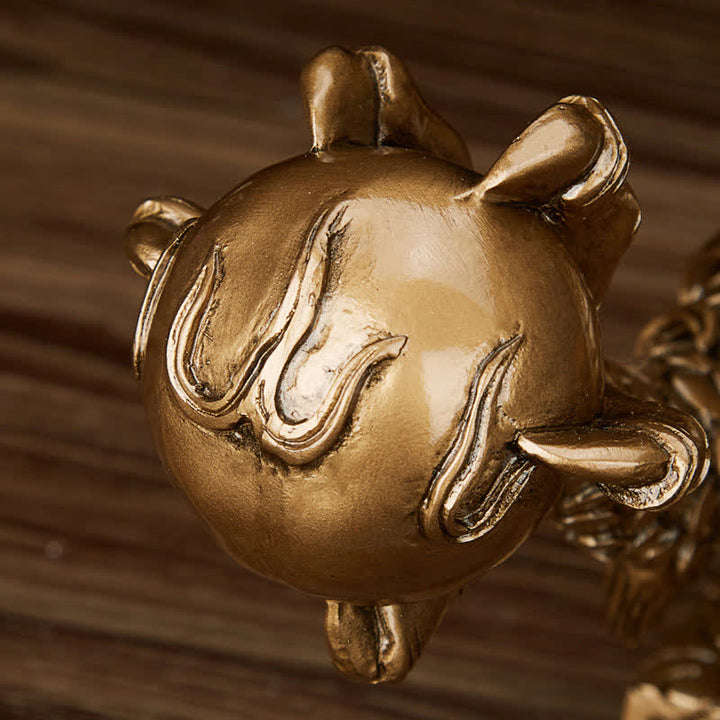 Buddha Stones風水 龍 吉兆 雲 富 幸運 装飾 - image 16