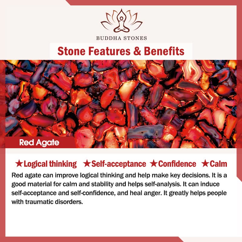 Buddha Stones 天然石クォーツ ヒーリングブレスレット