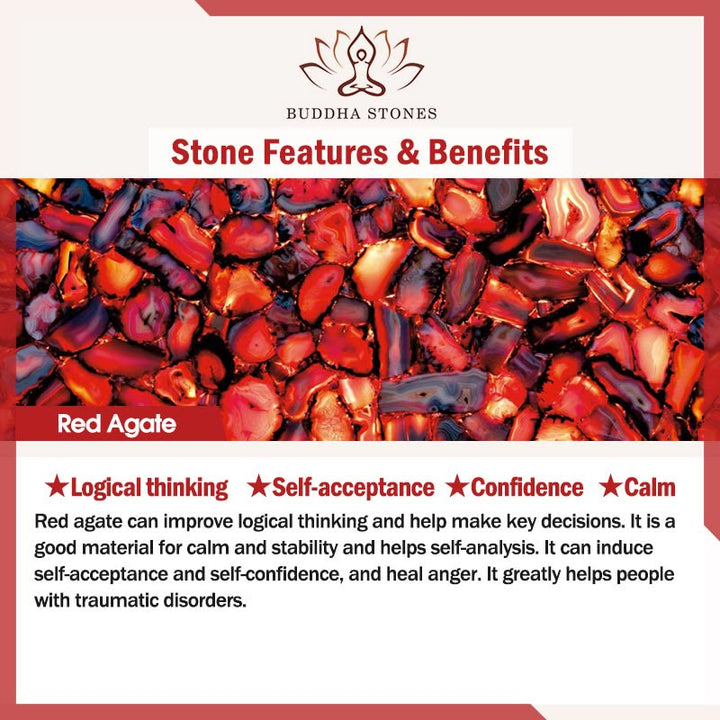 Buddha Stones 天然石クォーツ ヒーリングブレスレット