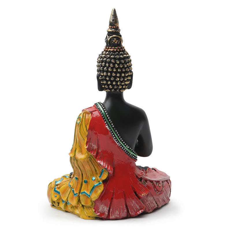 タイの仏陀の静寂の樹脂像の装飾 - image 10