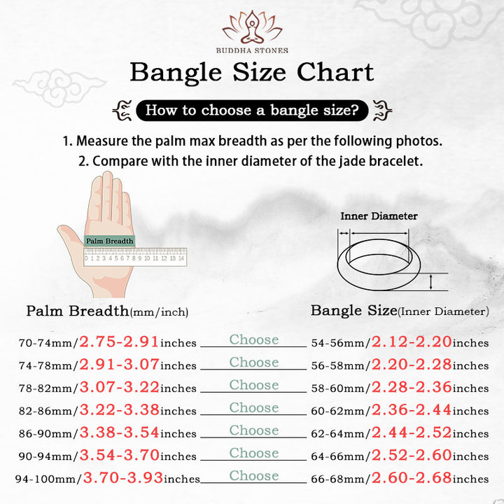 Buddha Stonesナチュラルアクアマリン セレニティ バングルブレスレット - image 5