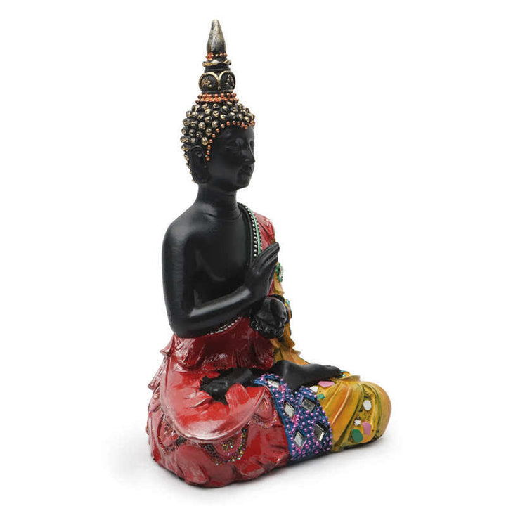 タイの仏陀の静寂の樹脂像の装飾 - image 4