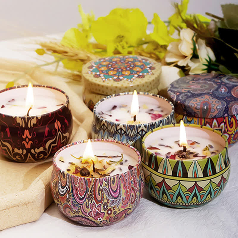 ホワイトティー、ジンジャーフラワー、ラベンダー、クチナシの香りのソイワックスキャンドル。ご家族やご友人へのギフトに。 - image 25