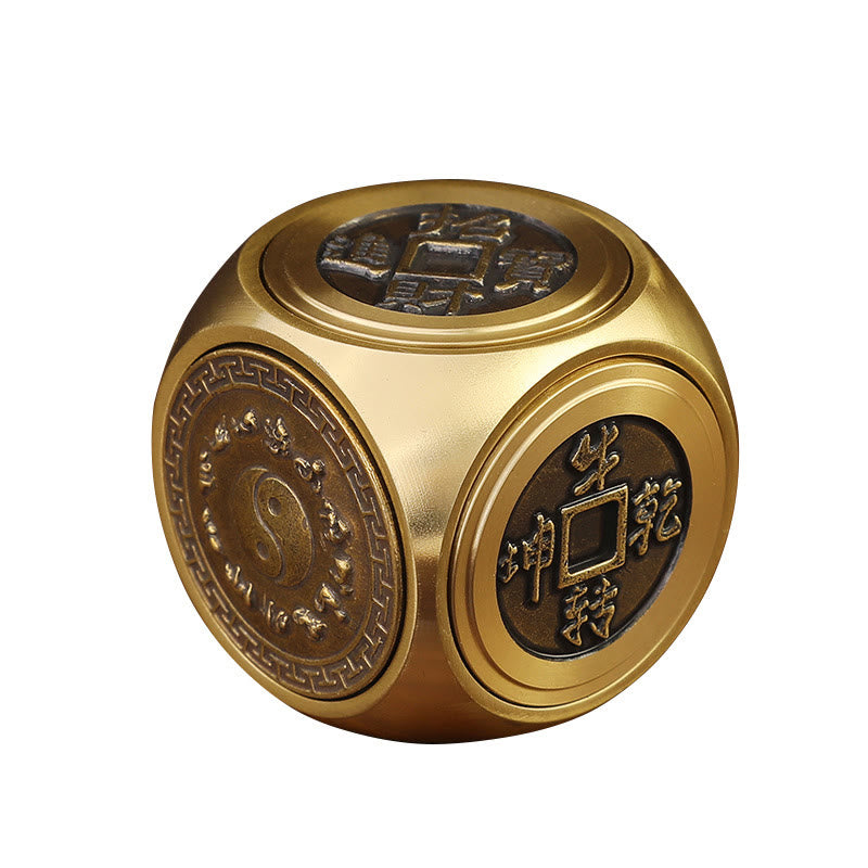Buddha Stones四獣 風水 陰陽 八卦 銅貨 調和 回転式装飾