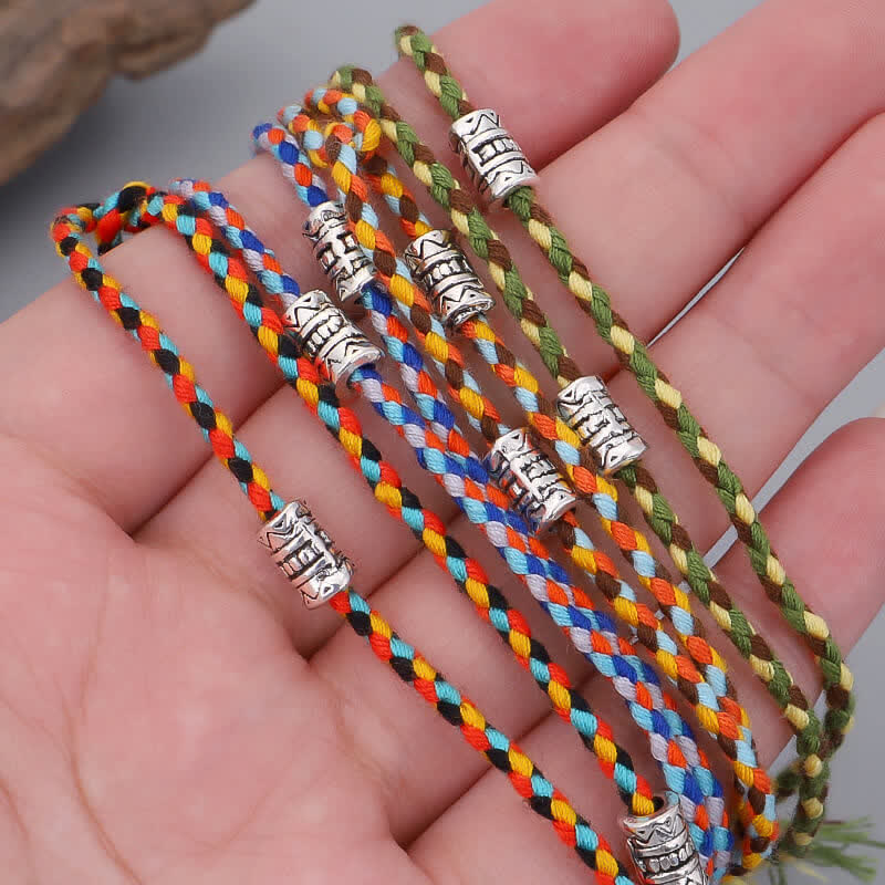 Buddha Stonesヘッドセレニティストリングブレスレット