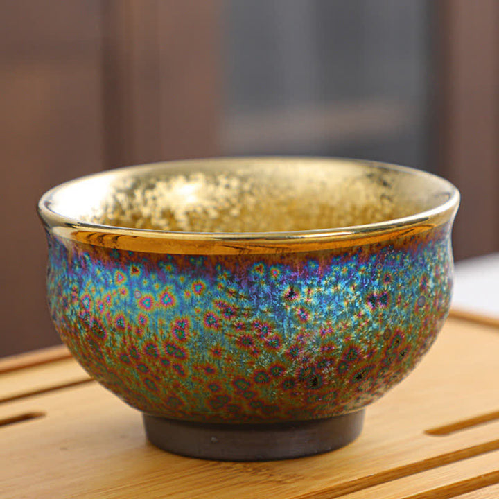 Buddha Stonesカラフルな陶器のティーカップ ティーカップ - 7.8cm×4.5cm×120ml - image 24