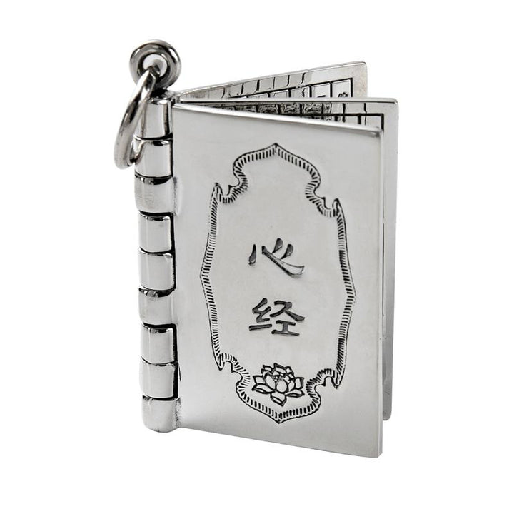 Buddha Stones990 スターリングシルバー 般若心経 大悲心 修羅迦牟尼 マントラ 蓮華 金剛般若 平和 ネックレス ペンダント - image 8