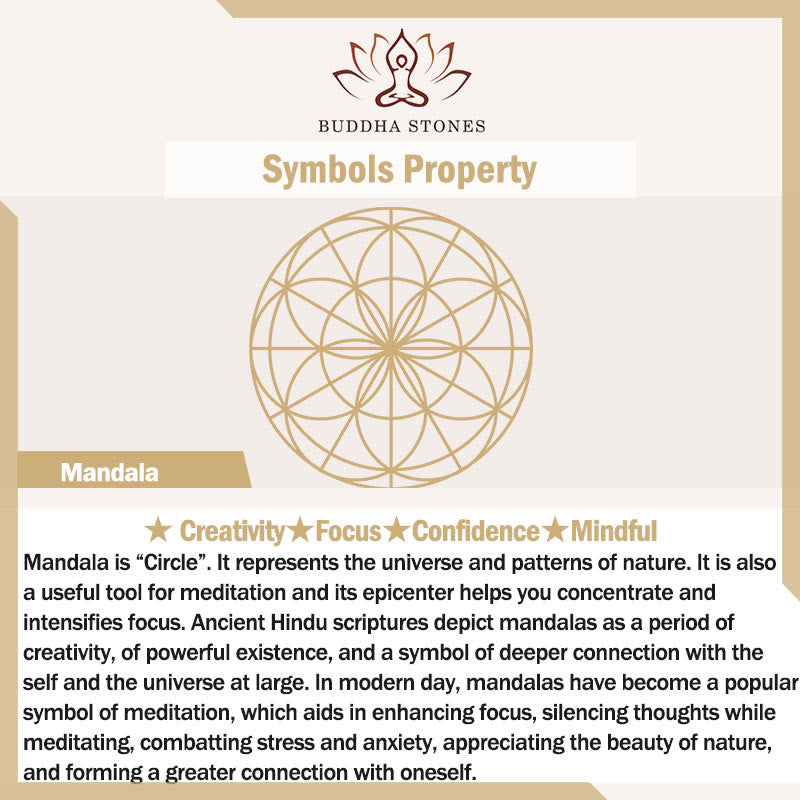 Buddha Stones チベット曼荼羅マインドフルヨガコルクブロック - image 19