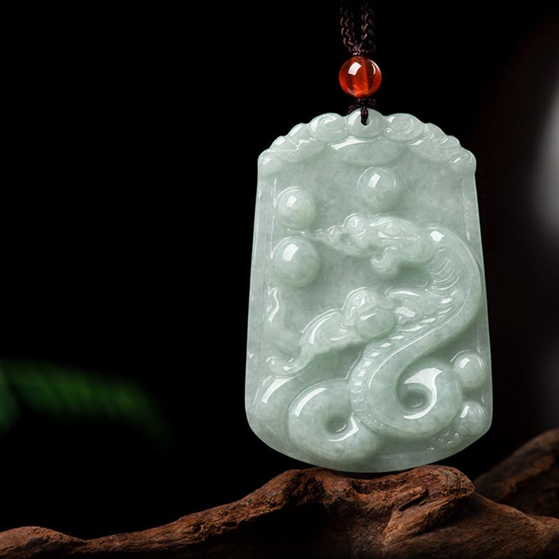 Buddha Stones天然翡翠12星座の豊穣のお守りペンダントネックレス