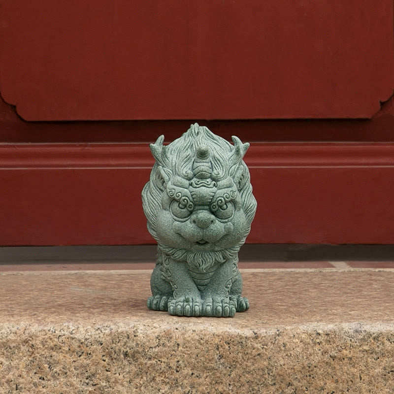 Buddha Stones風水 小型 貔貅 富と幸運 家の装飾