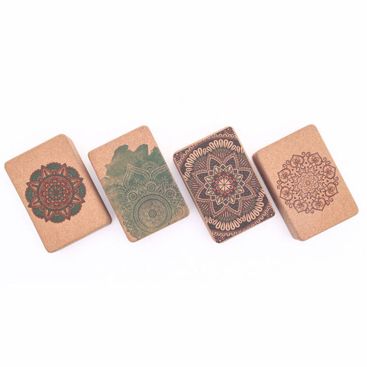 Buddha Stones チベット曼荼羅マインドフルヨガコルクブロック - image 10