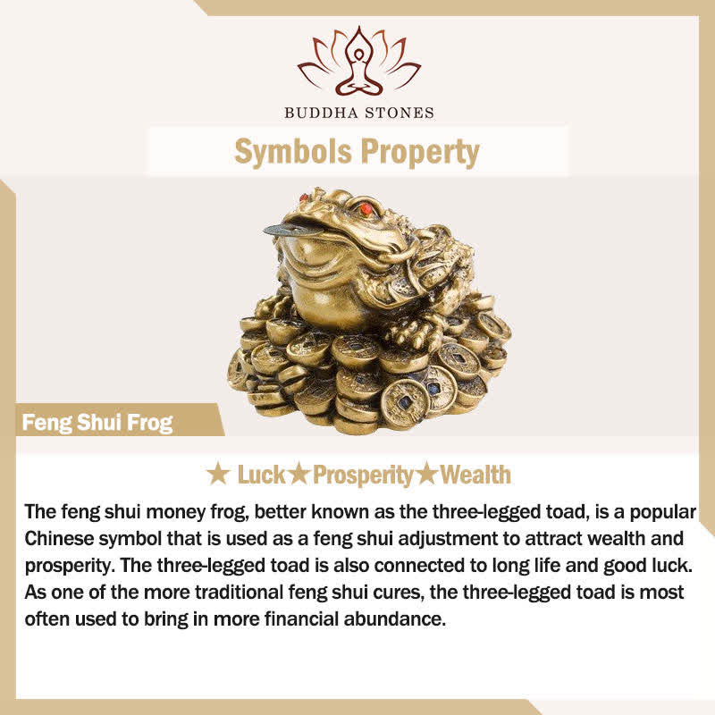 Buddha Stones色が変わる風水 富と幸運のカエル 銅貨 ティーペット 樹脂製置物 装飾