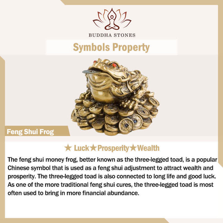 Buddha Stones色が変わる風水 富と幸運のカエル 銅貨 ティーペット 樹脂製置物 装飾