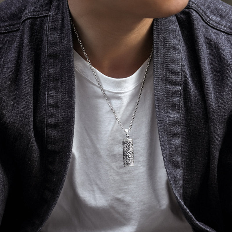 Buddha Stones六字真言守護ネックレスペンダント - image 4