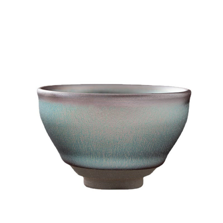 Buddha Stonesヴィンテージ ピンク カラフル 中国 Jianzhan 窯 陶器 ティーカップ カンフー ティーカップ ボウル