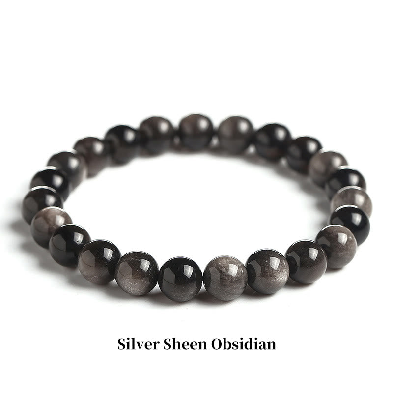 Buddha Stones 天然石クォーツ ヒーリングブレスレット