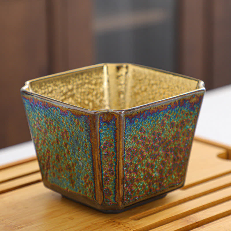 Buddha Stonesカラフルな陶器のティーカップ ティーカップ - 8cm×6cm×180ml - image 23
