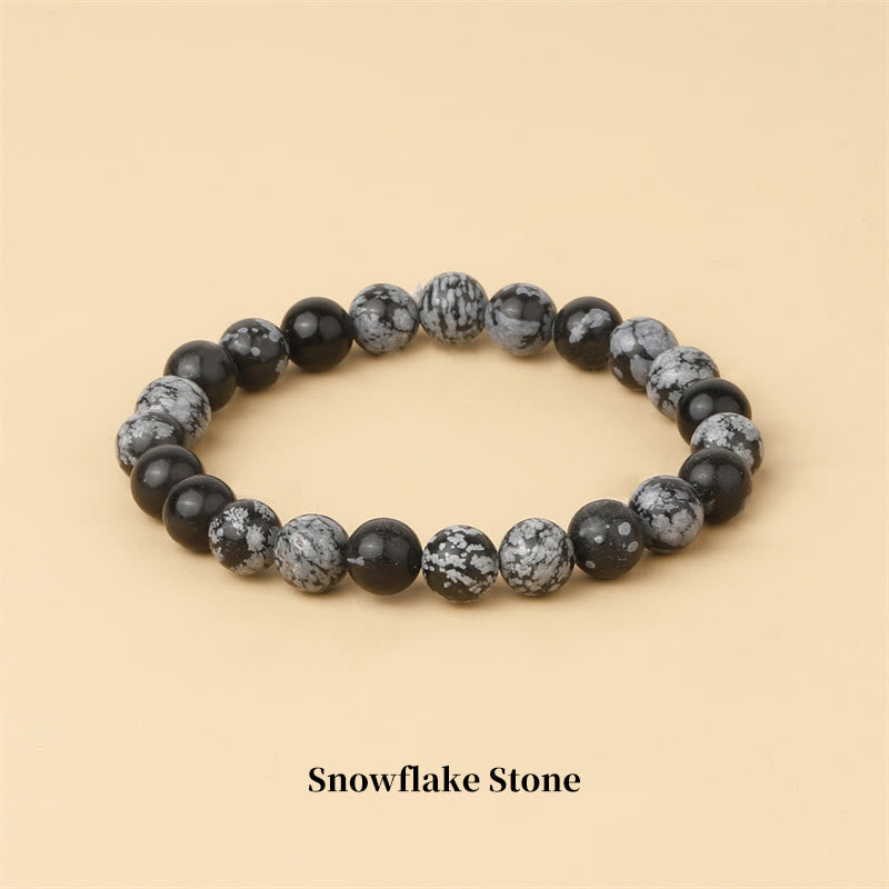 Buddha Stones 天然石クォーツ ヒーリングブレスレット