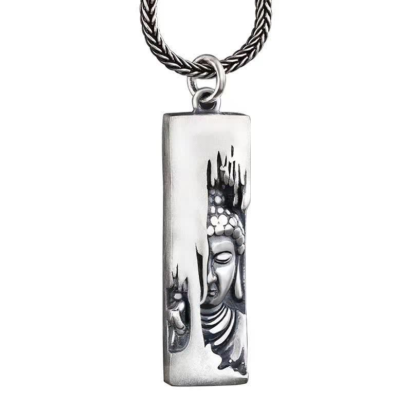 Buddha Stones如来 仏 強さ 守護 お守り 幸運 ペンダント ネックレス - 仏陀+60cmツイストチェーン - image 16