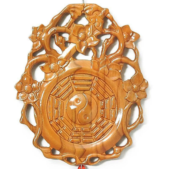 風水八卦図 桃の木の中国結びバランスエネルギーマップ - image 4