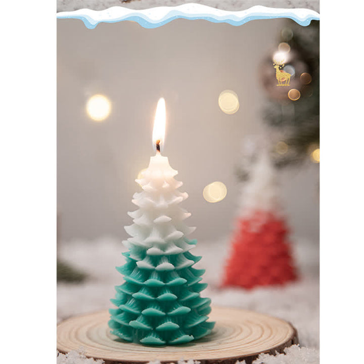 クリスマスツリーの香りのソイワックスキャンドル 家族や友人へのギフト
