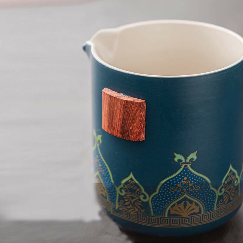 Buddha Stonesの花 中国 功夫陶器 ティーポット ポータブル アウトドア 旅行用 ティーセット バッグ - image 4