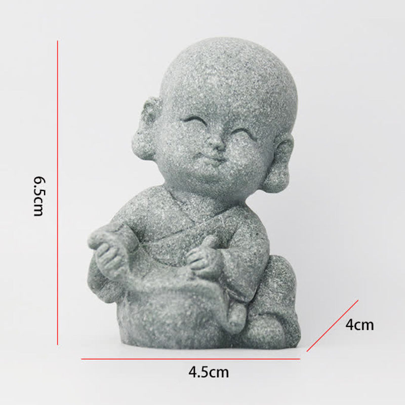 Buddha Stones瞑想 祈り 僧侶 仏像 静寂 室内装飾 - image 10