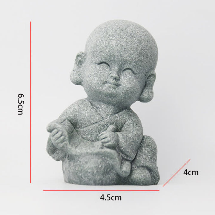 Buddha Stones瞑想 祈り 僧侶 仏像 静寂 室内装飾 - image 10