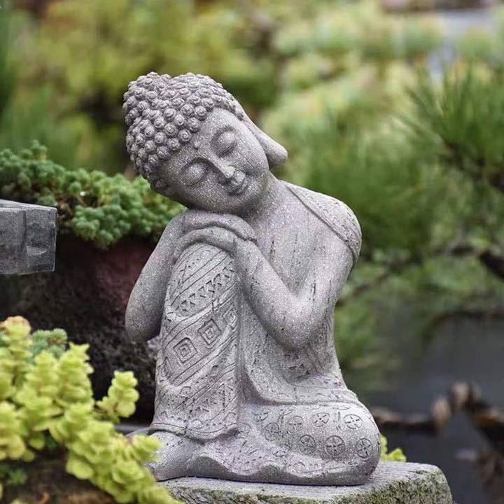 Buddha Stonesチベット瞑想 仏陀の祝福 慈悲 静寂 家の装飾