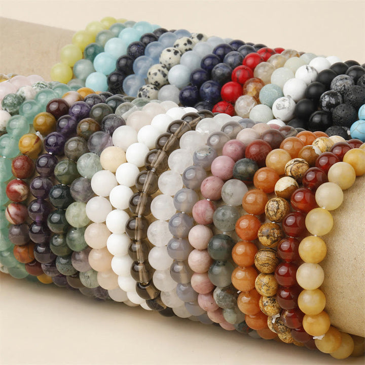 Buddha Stones 天然石クォーツ ヒーリングブレスレット