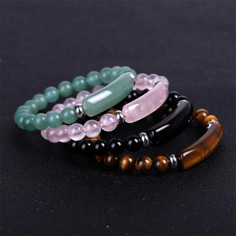 Buddha Stonesハンドメイド天然宝石ヒーリングブレスレット