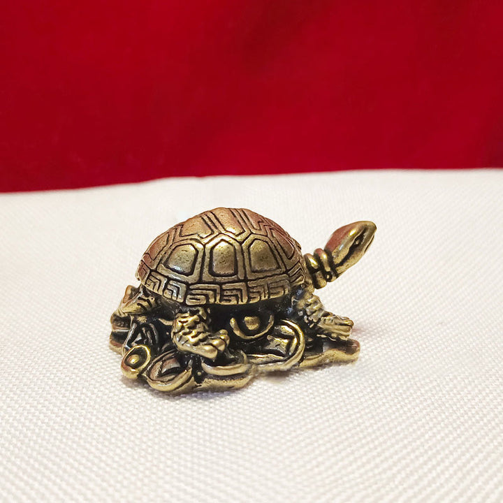 Buddha Stones小型 カエル 亀 鯉 カタツムリ カニ 銅製 富 家の装飾
