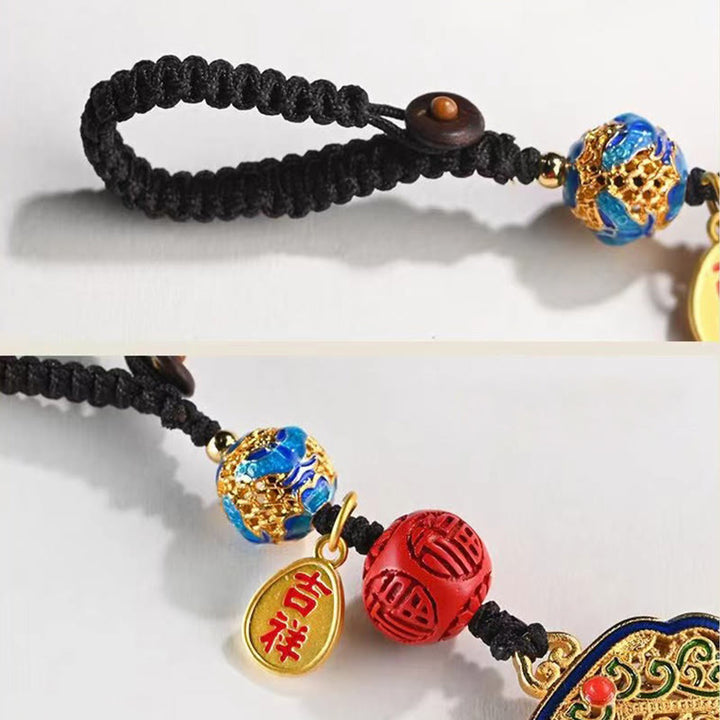 Buddha Stones福文字 祝福 如意 チャーム キーチェーン