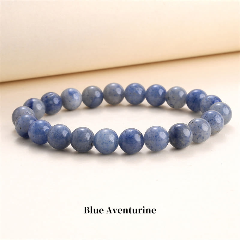 Buddha Stones 天然石クォーツ ヒーリングブレスレット