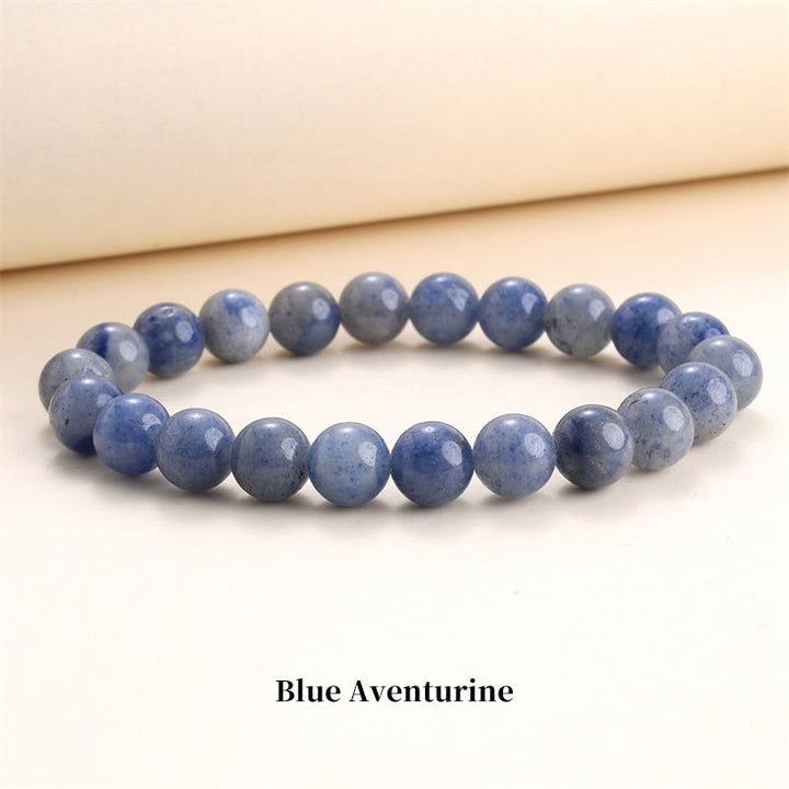 Buddha Stones 天然石クォーツ ヒーリングブレスレット