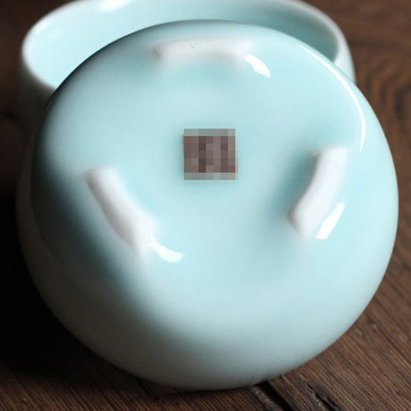 Buddha Stonesカラフルな鯉の陶器ティーカップ カンフーティーカップボウル