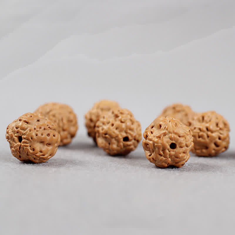 Buddha Stonesチベット ルドラークシャ 菩提樹 シード ビーズ アンバー ターコイズ 富のブレスレット
